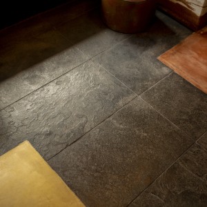Where natural stone meets handcrafted oxide floors