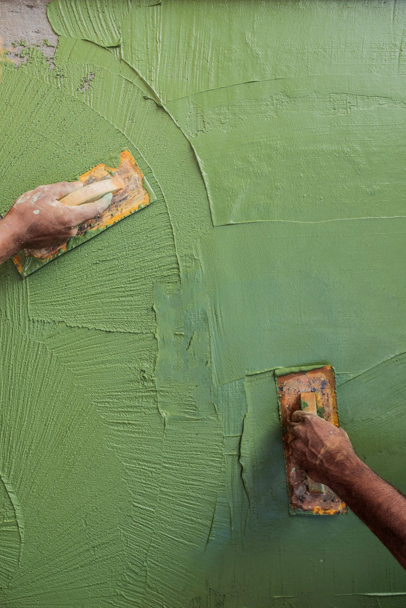 Natural Plaster Technique